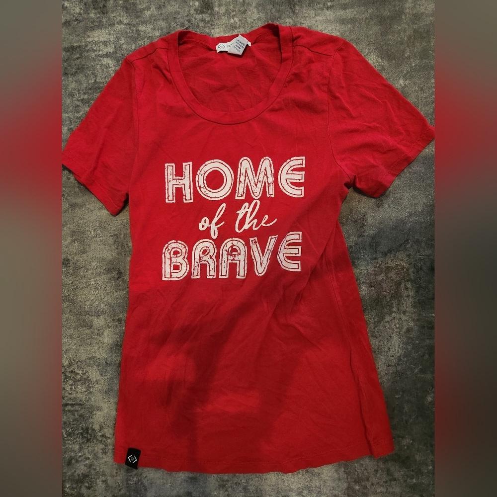 Cents of style home of the brave shirt